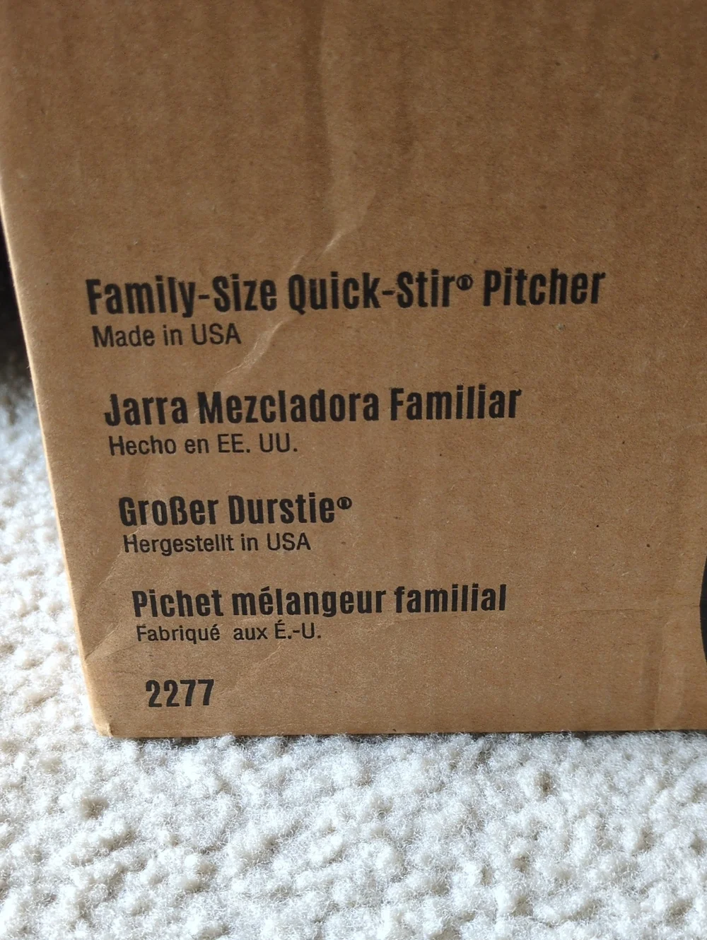 Pampered Chef clear plastic